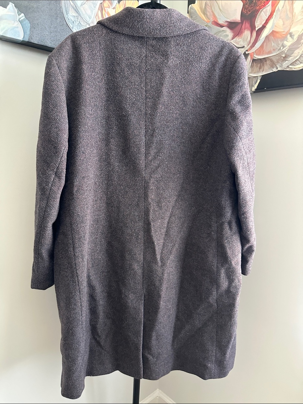 Pendleton Plum Heather Wool Coat - Picture 7 of 7